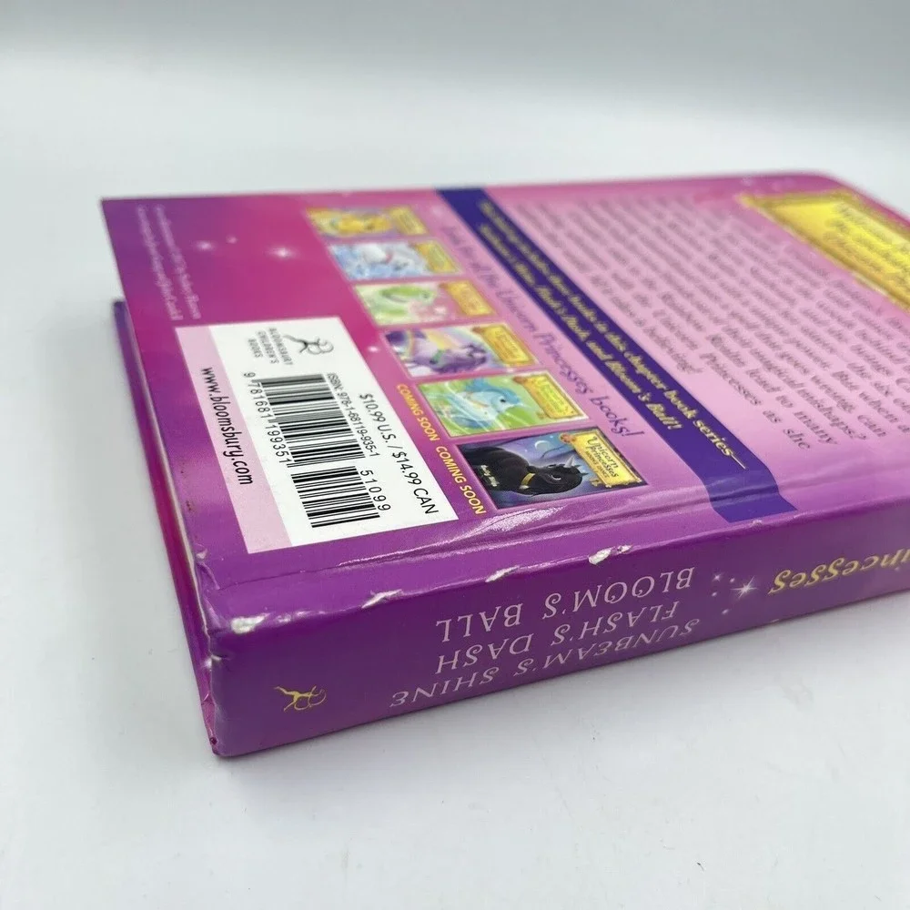Unicorn Princesses By Emily Bliss Sunbeam, Flash, and Bloom's Stories 3 in 1